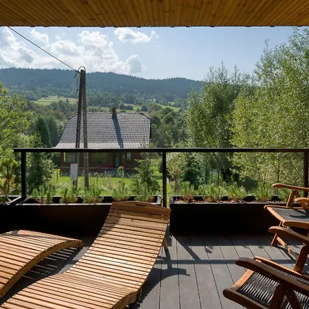 아파트 Brown Deer - Z Sauna Na Tarasie, Jacuzzi I Widokiem Na Gory - By Deer Hills Luxury
