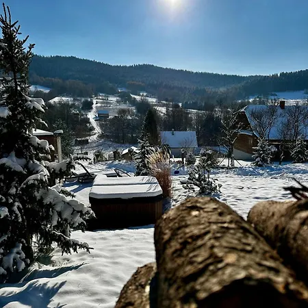 Brown Deer - Z Sauna Na Tarasie, Jacuzzi I Widokiem Na Gory - By Deer Hills Luxury 아파트